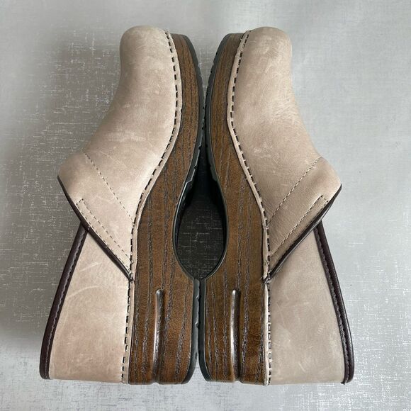Dansko Professional Leather Mule Clogs Shoes Bone Women's 42- US 11.5 / 12 - Picture 8 of 16